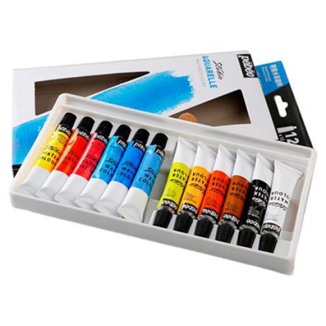 Farby akwarelowe Pebeo WaterColours, 12 kolorów x 12ml - 2